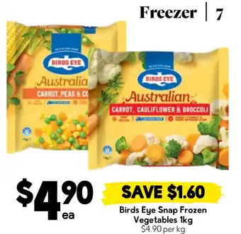 Drakes Birds Eye Snap Frozen Vegetables offer