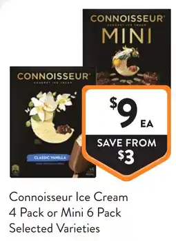 Foodworks Connoisseur Ice Cream offer