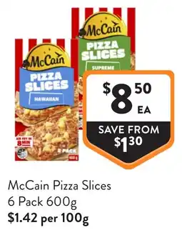 Foodworks McCain Pizza Slices offer