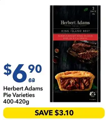 Ritchies Herbert Adams Pie Varieties offer