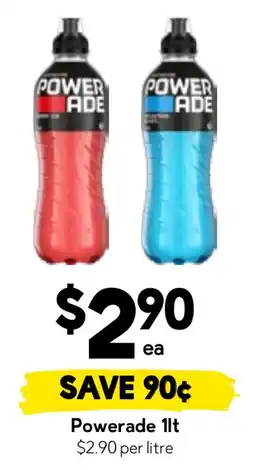 Drakes Powerade 1lt offer