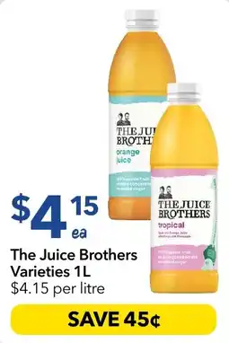 Ritchies The Juice Brothers Varieties offer