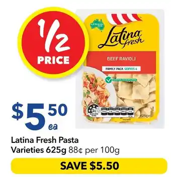 Ritchies Latina Fresh Pasta Varieties offer