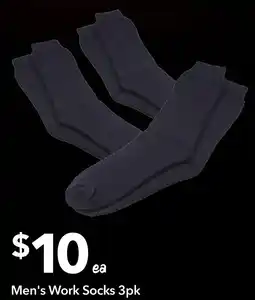 Ritchies Men's Work Socks 3pk offer