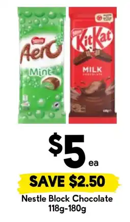 Drakes Nestle Block Chocolate offer
