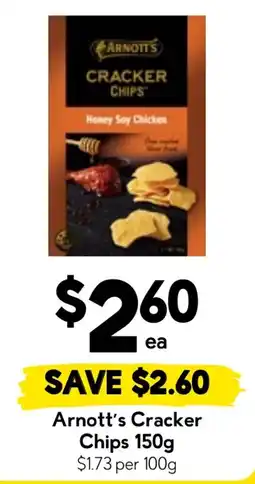 Drakes Arnott's Cracker Chips offer