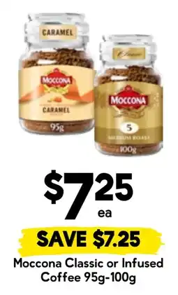 Drakes Moccona Classic or Infused Coffee offer