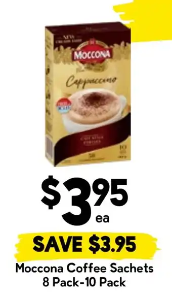 Drakes Moccona Coffee Sachets offer