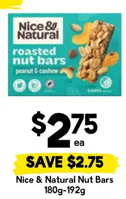 Drakes Nice & Natural Nut Bars offer