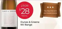 Porters Dunes & Greene NV Range offer