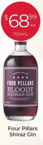 Porters Four Pillars Shiraz Gin offer
