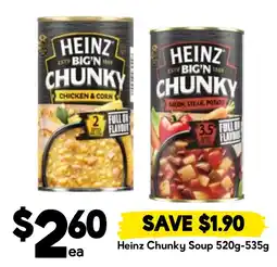 Drakes Heinz Chunky Soup offer