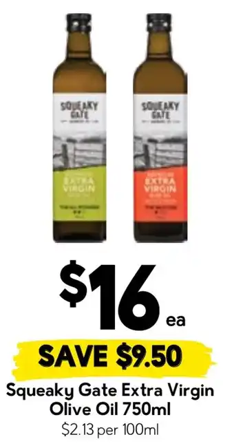 Drakes Squeaky Gate Extra Virgin Olive Oil offer
