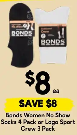 Drakes Bonds Women No Show Socks offer