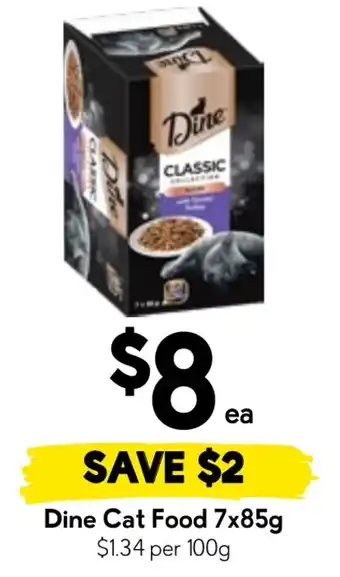 Drakes Dine Cat Food offer