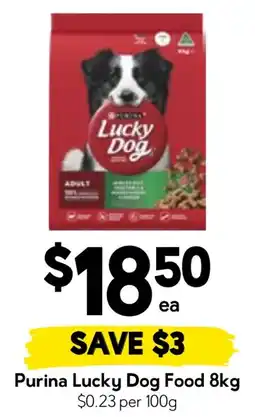 Drakes Purina Lucky Dog Food offer