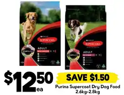 Drakes Purina Supercoat Dry Dog Food offer