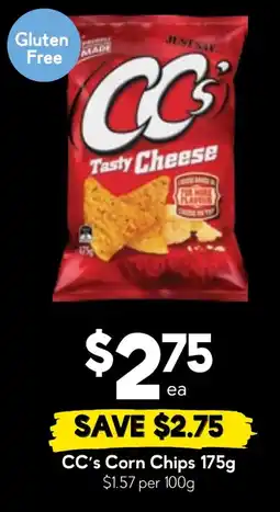 Drakes CC's Corn Chips offer