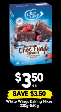 Drakes White Wings Double Choc Fudge Brownies offer