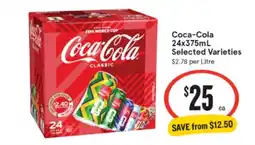 IGA Coca-Cola Classic Selected Varieties offer