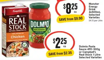 IGA Dolmio Pasta Sauce offer