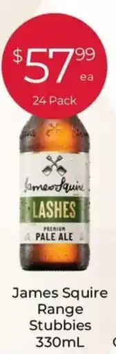 Porters James Squire Range Stubbies offer