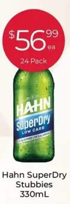 Porters Hahn SuperDry Stubbies offer