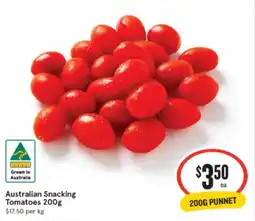 IGA Australian Snacking Tomatoes offer