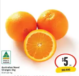 IGA Australian Navel Oranges offer