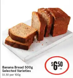 IGA Banana Bread Selected Varieties offer