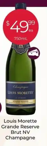 Porters Louis Morette Grande Reserve Brut NV Champagne offer