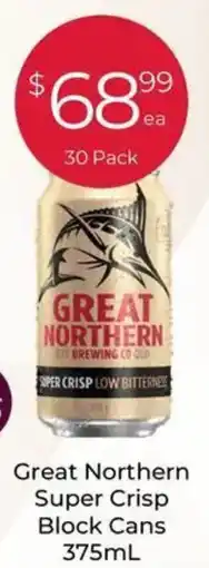 Porters Great Northern Super Crisp Block Cans offer