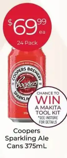 Porters Coopers Sparkling Ale Coopers Sparkling Ale Cans offer