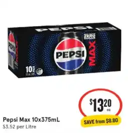 IGA Pepsi Max offer