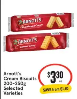 IGA Arnott's Cream Biscuits offer
