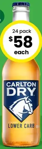 The Bottle O Carlton Dry Lower Care offer