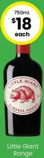The Bottle O Little Giant Range offer