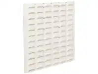 Officeworks Wall Mounted Louvre Panel for Tech Bins 450 x 460mm offer