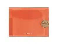 Officeworks Bloomin 5 Pocket Document Wallet Red offer