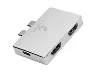 Officeworks Comsol Macbook USB-C Dual HDMI Adapter offer