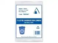 Officeworks Tailored Packaging HDPE Bin Liners 73L 25 Pack offer