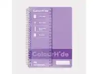 Officeworks ColourHide A5 Notebook 200 Pages Lilac offer