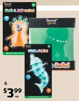 ALDI Sensory Sprouts Smash & Jive Monster offer