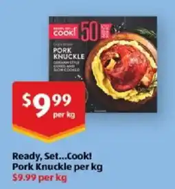 ALDI Ready, Set...Cook! Pork Knuckle offer