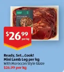 ALDI Ready, Set...Cook! Mini Lamb Leg offer