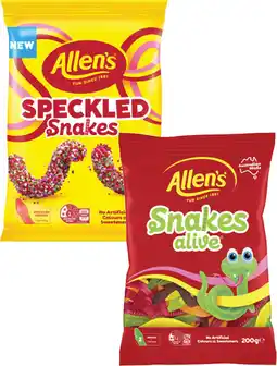 Coles Allen's Lollies-200g offer
