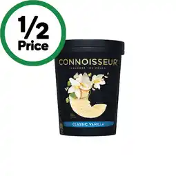 Woolworths Connoisseur Ice Cream offer