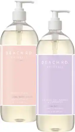 Coles Beach Rd Naturals Body Wash offer