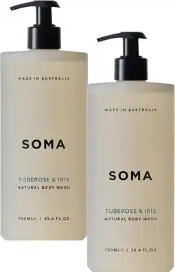 Coles NEW Soma Body Wash offer
