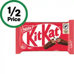 Woolworths Nestlé Medium Chocolate Bars 30-55g or Allen’s Mini Lolly Bags 60-64g offer